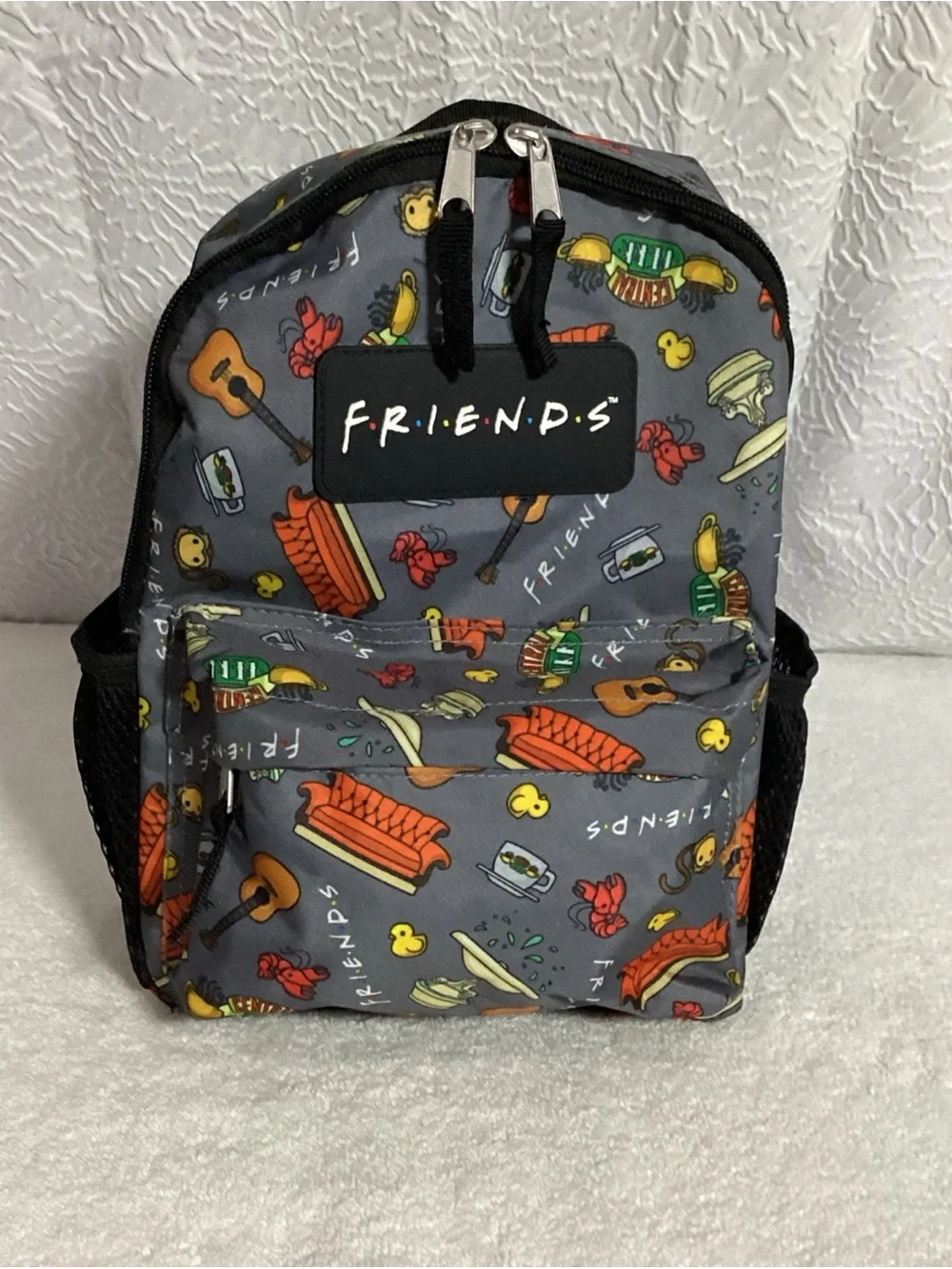 FRIENDS TV Show Classic Icons Graphic Mini Canvas Backpack From Target 2021 NWOT